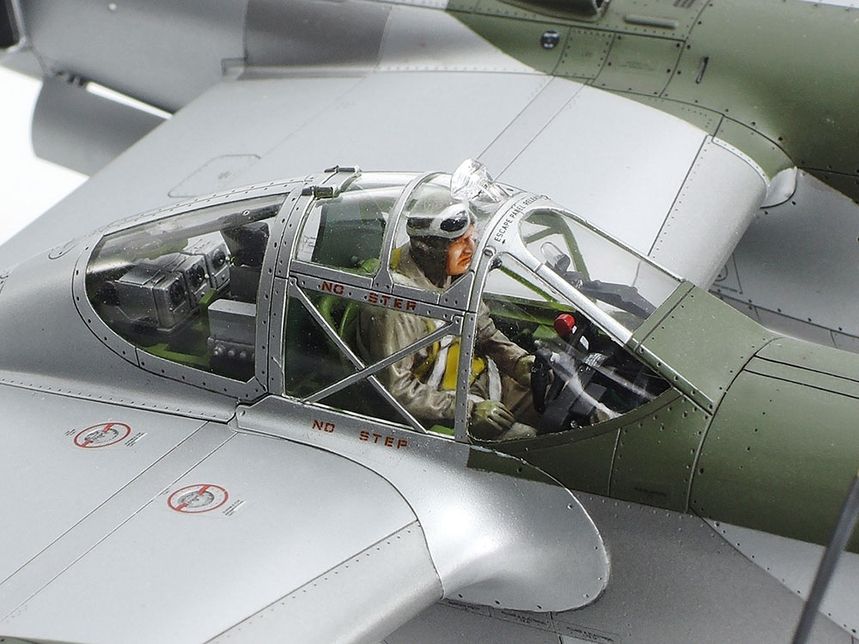 Tamiya 1/48th scale Lockhed P-38 J Lightning