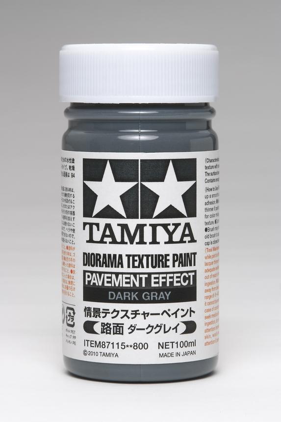 Tamiya Diorama Texture Paint (Pavement Effect, Dark Gray)
