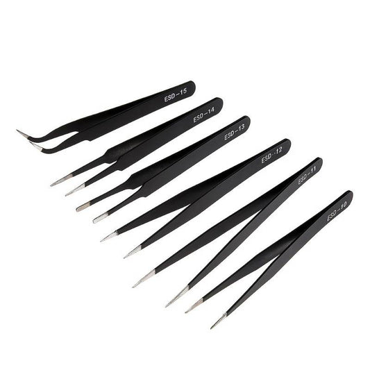 Set of 6 Tweezers