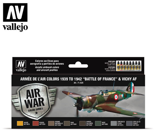 Vallejo Model Air Set - Armee de l'Air colors (1939-42)
