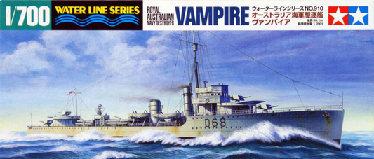 Tamiya 1/700th scale - Australian HMAS Vampire Destroyer