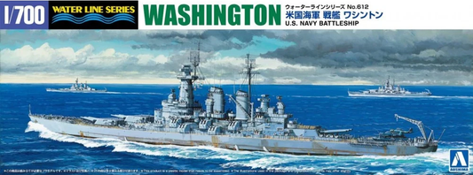 Aoshima 1/700th scale - USS Washington Battleship (BB-56)