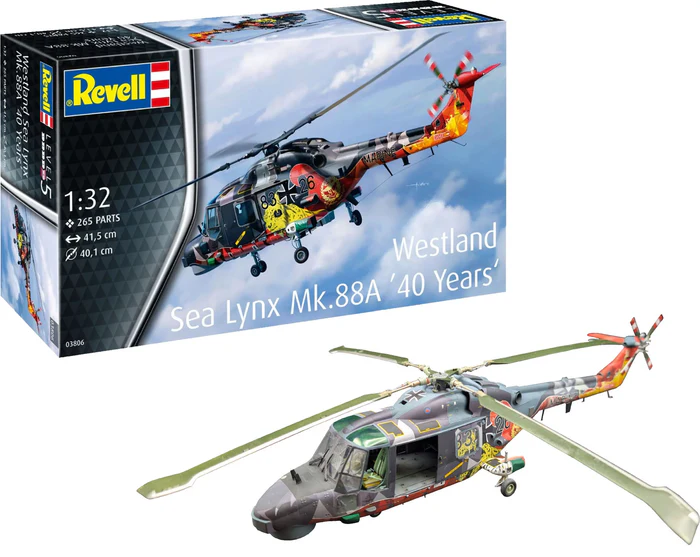Revell 1/32nd scale Westland Sea Lynx Mk.88A "40 Years"