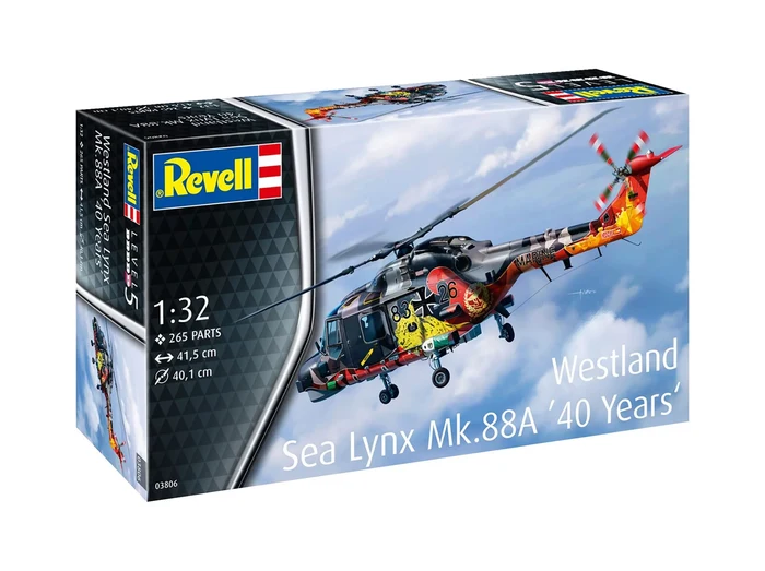 Revell 1/32nd scale Westland Sea Lynx Mk.88A "40 Years"
