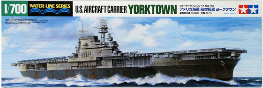 Tamiya 1/700th scale - USS Yorktown Aircraft Carrier (CV-5)